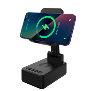 3-in-1 Wireless Charging Speaker Stand