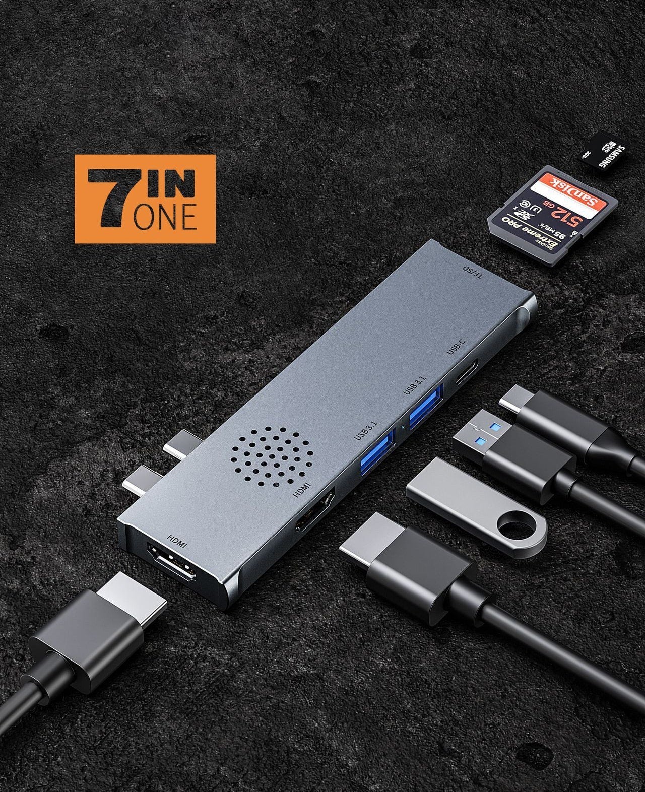 7-in-1 USB-C Hub