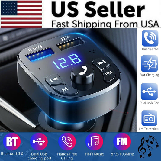 Bluetooth FM Car Transmitter