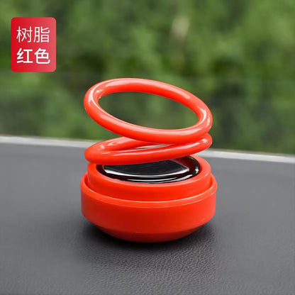 Solar Double-Ring Car Diffuser