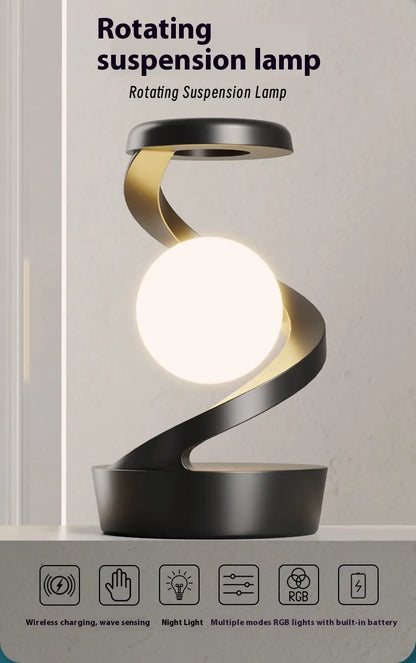 Rotating Moon Lamp