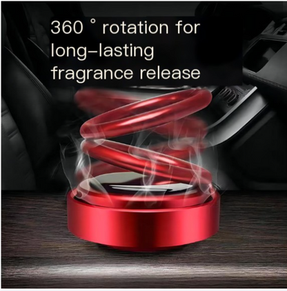 Solar Double-Ring Car Diffuser