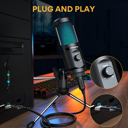 Gaming USB Condenser Microphone