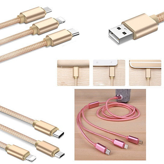 3-in-1 Universal Charging Cable