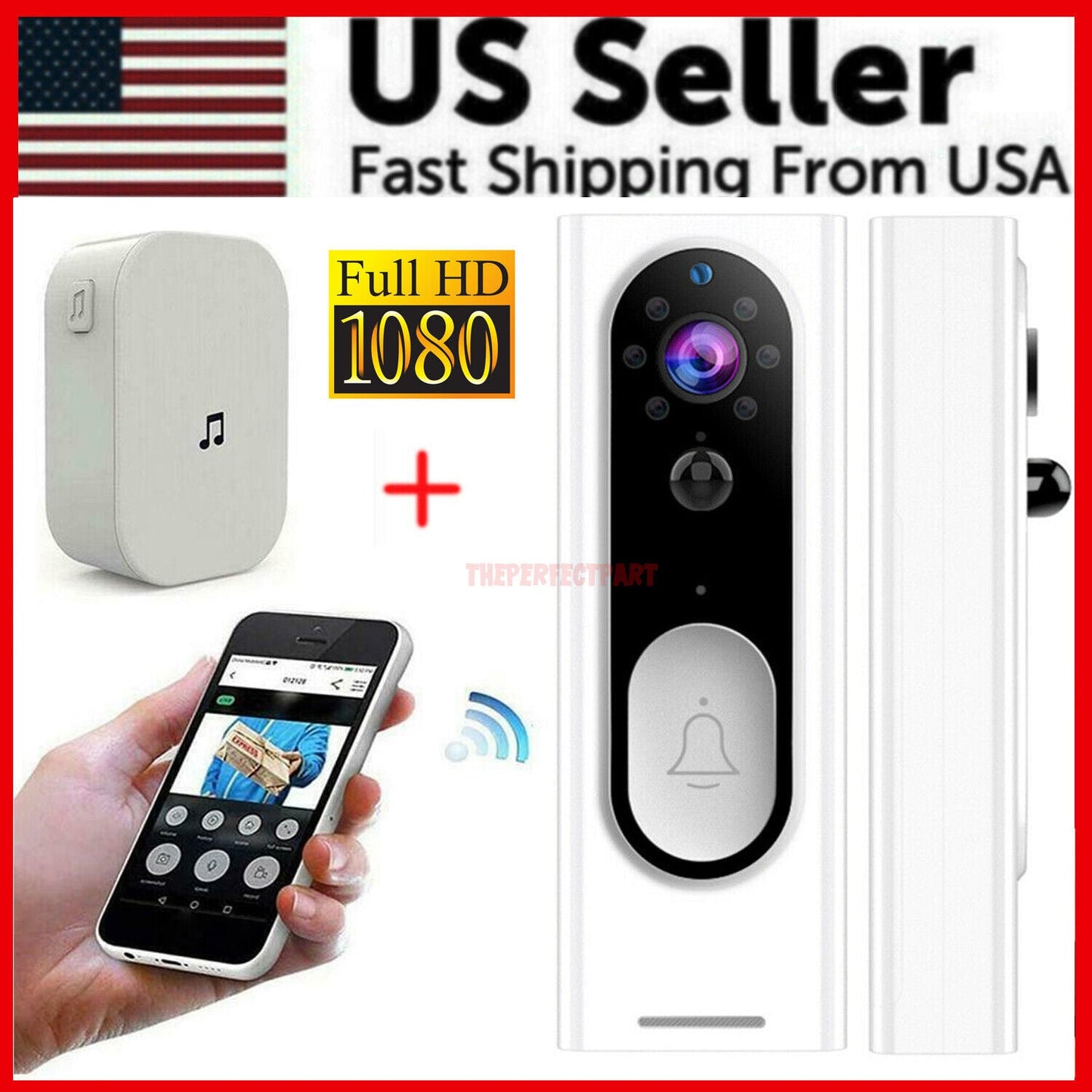 1080P WiFi Video Doorbell