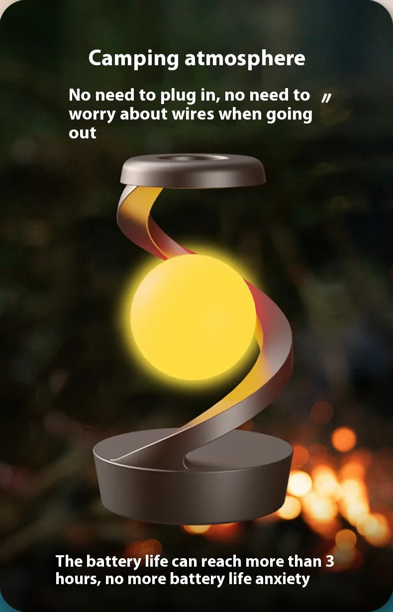 Rotating Moon Lamp