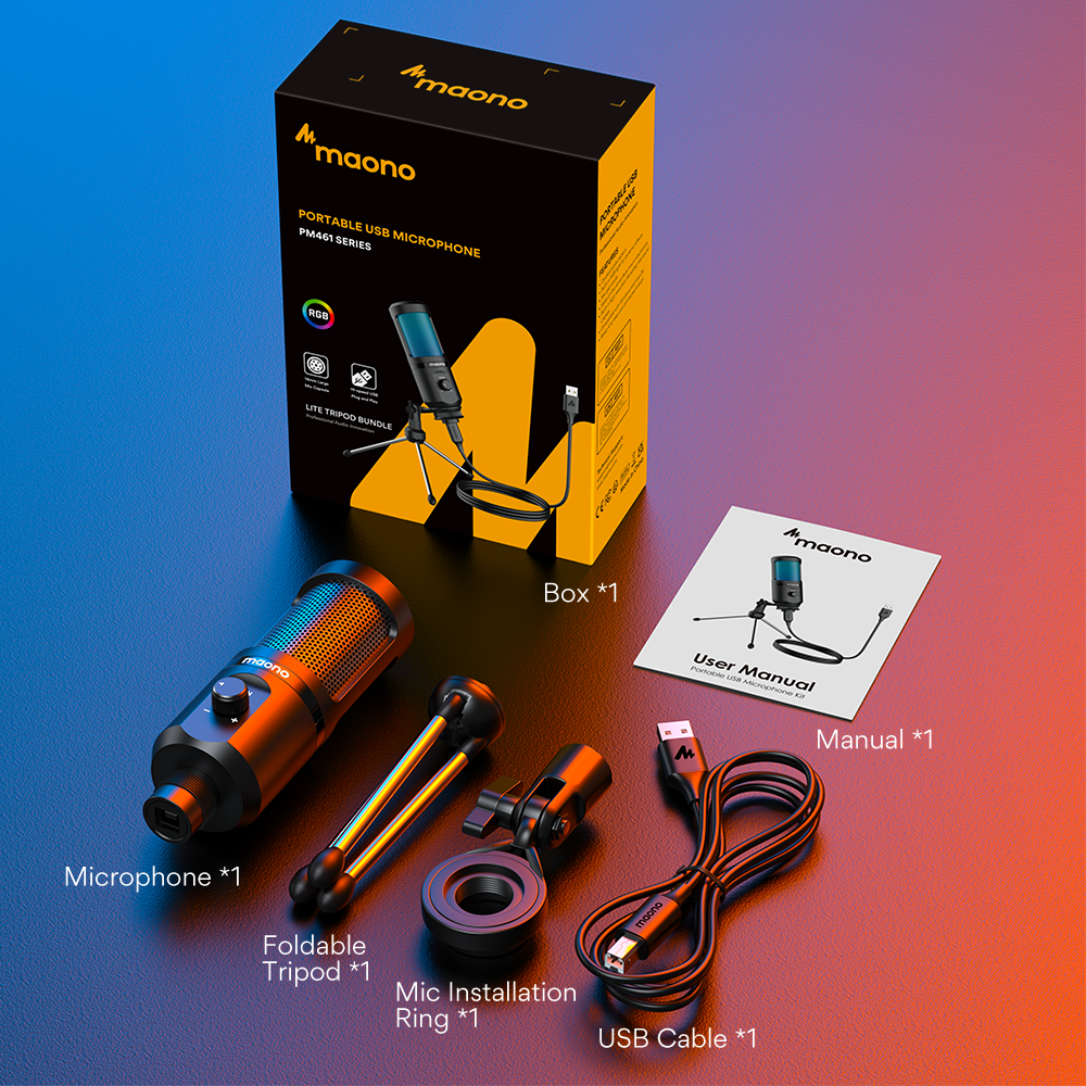 Gaming USB Condenser Microphone